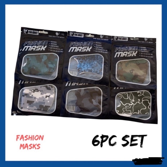 Other - Wholesale Men’s Fashion Masks NIB Z